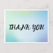 Dank je wel briefkaart (Voorkant)