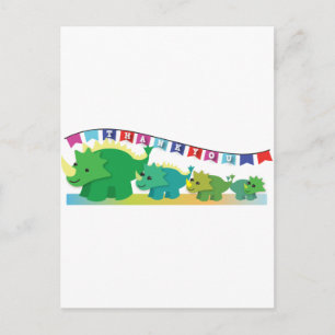 Dank je wel, dinosaurussen! briefkaart