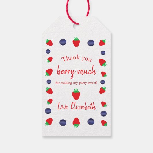 Dank je wel heel erg bedankt cadeaulabel (Achterkant)