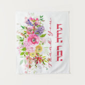 Dank Je Wel In Hebreeuws - Todah Raba Joodse Dankb Wandkleed (Voorkant)