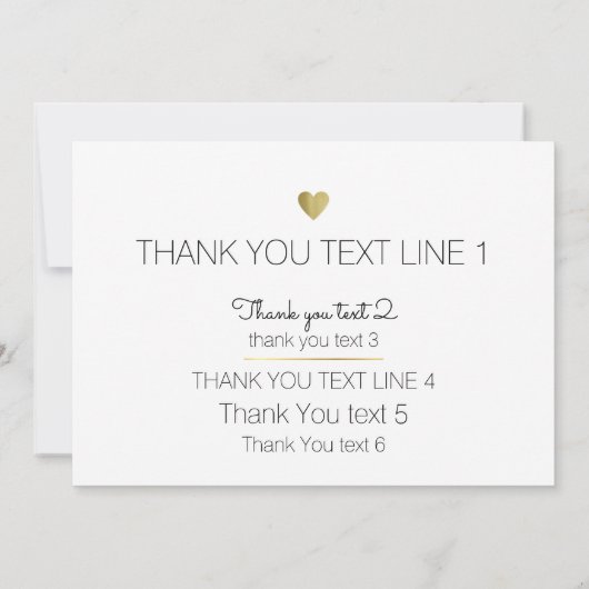 dank je wel , initialen en koppels , helder en ele kaart (Achterkant)