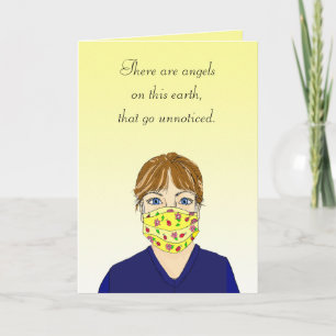 Dank je wel, je bent mijn engel kaart