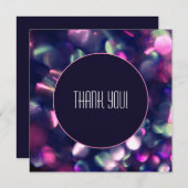 Dank je wel kaart, Berry Sparkle Design (Voorkant / Achterkant)