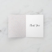 Dank je wel Polka Dots Kaart (Binnen)