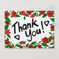 DANK JE WEL Red Roses Frame Bloemstuk Custom 