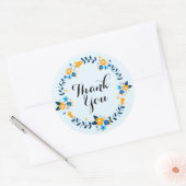 Dank je wel ronde sticker (Envelop)