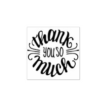 Dank je wel Rubber Stamp