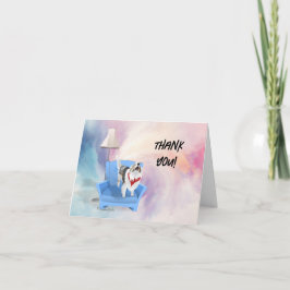 Dank je wel Sheltie Dog Feestdagen Kaart