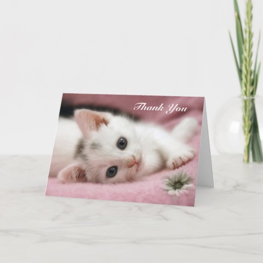 Dank je wel Sneeuwwitje Bedankkaart (Voorkant)