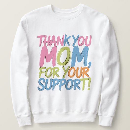 Dank je wel. trui (Design voorkant)