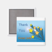 Dank je wel, vallende sterren magneet (Voorkant / Achterkant)