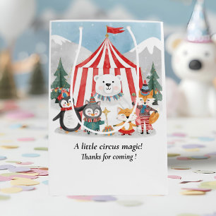Dank je wel voor het Wintercircusdier Medium Cadeauzakje