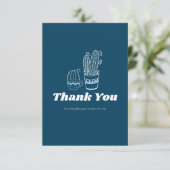 Dank je wel voor mij bedankkaart (Staand voorkant)