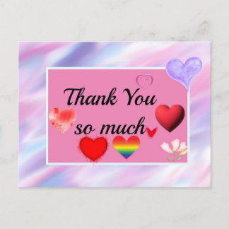 dank je wel zoveel briefkaart