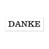 Dank je  zelfinktende stempel (Design)