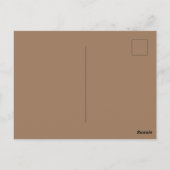 Dank Je Zonne Stralen Meer Oever Storm Wolken Briefkaart (Achterkant)