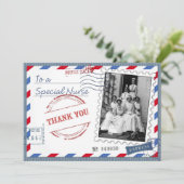 Dank je, zuster. Verpleegkundigen Platte Kaart (Staand voorkant)