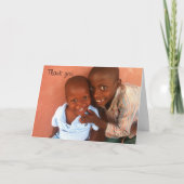 Dank jullie donoren! bedankkaart (Voorkant)