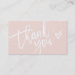 DANK JULLIE modern business insert label blush roz