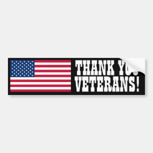 Dank jullie veteranen! bumpersticker