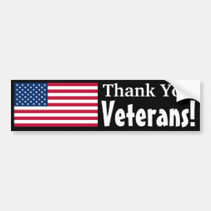 Dank jullie veteranen! bumpersticker