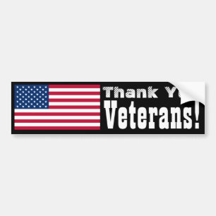 Dank jullie veteranen! bumpersticker