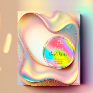 Dank Logo Kitchen voor het koken van Chef Rainbow  Ronde Sticker