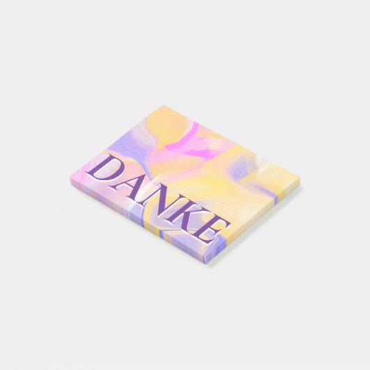 Dank notities notities post-it® notes (Schuin)