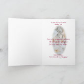 Dank ouders van de bruidegom bedankkaart (Binnen)