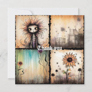 Dank u 7 bedankkaart