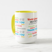 Dank U ADVOCAAT - allerbeste dank man Mok (Voorkant links)