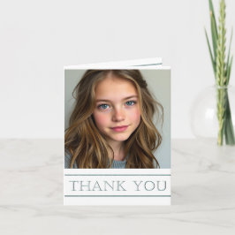 Dank u Afstuderen eenvoudige pastelgroen Bedankkaart