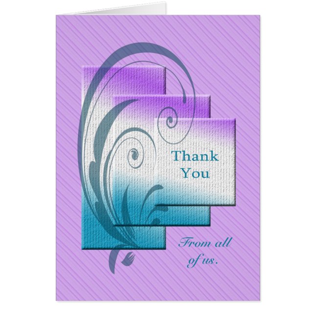 Dank u allen (Voorkant)