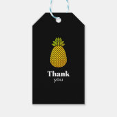 Dank u ananas cadeaulabel (Voorkant)