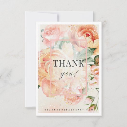 Dank u, Art Kaart (Voorkant)