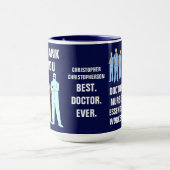 Dank u Artsen Verpleegkundigen Essential Workers Mok (Midden)