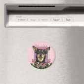 Dank u - Australische Kelpie - Jude Magneet (Insitu (Vaatwasser))