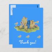 dank u baby Briefkaart (Voorkant / Achterkant)