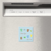 Dank u Baby shower Magnet Magneet (Insitu (Vaatwasser))