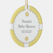 Dank u Baby shower voor Ornament (Rechts)