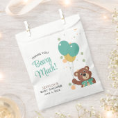 Dank u Beary Veel Schattig Baby Beer Genderneutraa Bedankzakje (Geknipt)