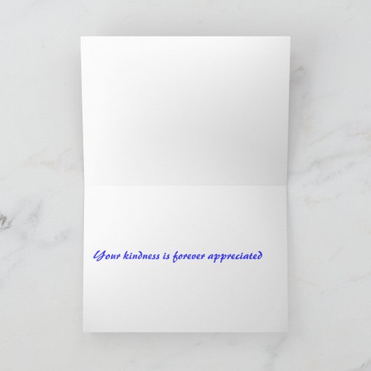 Dank U Bedankkaart (Binnen)