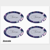 "Dank u" Berry Sparkle Sticker (Vel)