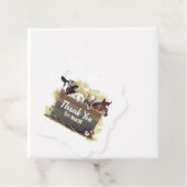 Dank u Boerderijdieren Verjaardagsfeest Bedankjes Labels (In situ)