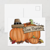 Dank U Briefkaart (Voorkant / Achterkant)