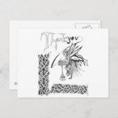 Dank u Briefkaart (Voorkant / Achterkant)