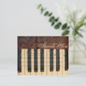 Dank u._ briefkaart (Staand voorkant)