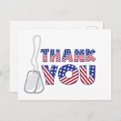 Dank U Briefkaart (Voorkant / Achterkant)