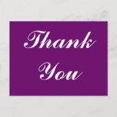 Dank u Briefkaart (Voorkant)