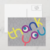 Dank u briefkaart (Voorkant / Achterkant)